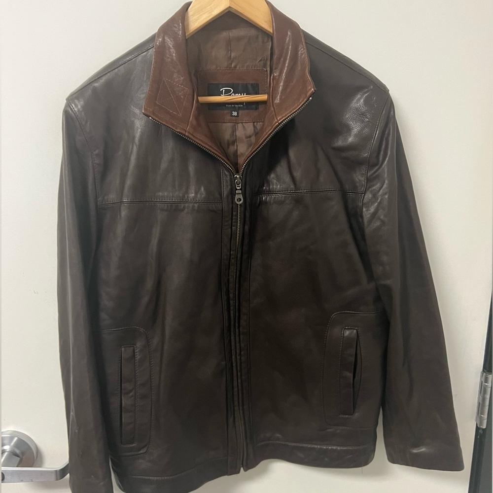 Remy Leather Brown Leather Jacket